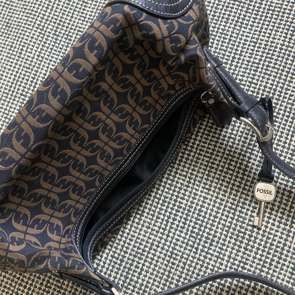 Fossil patterned shoulder bag - Picture 4 of 4